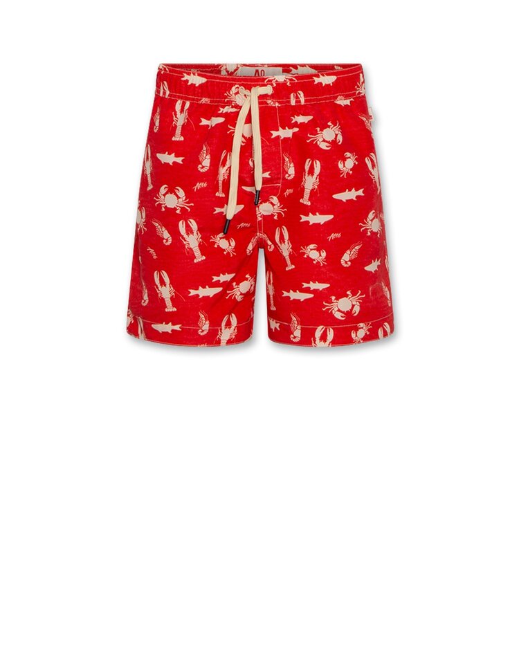 American Outfitters Toni Swimshorts Sea Life - Chili Red