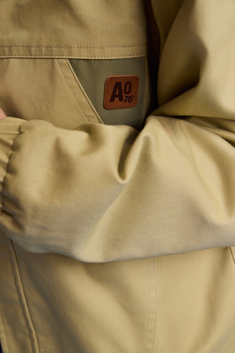 American Outfitters Frankie Reversible Jacket - Khaki