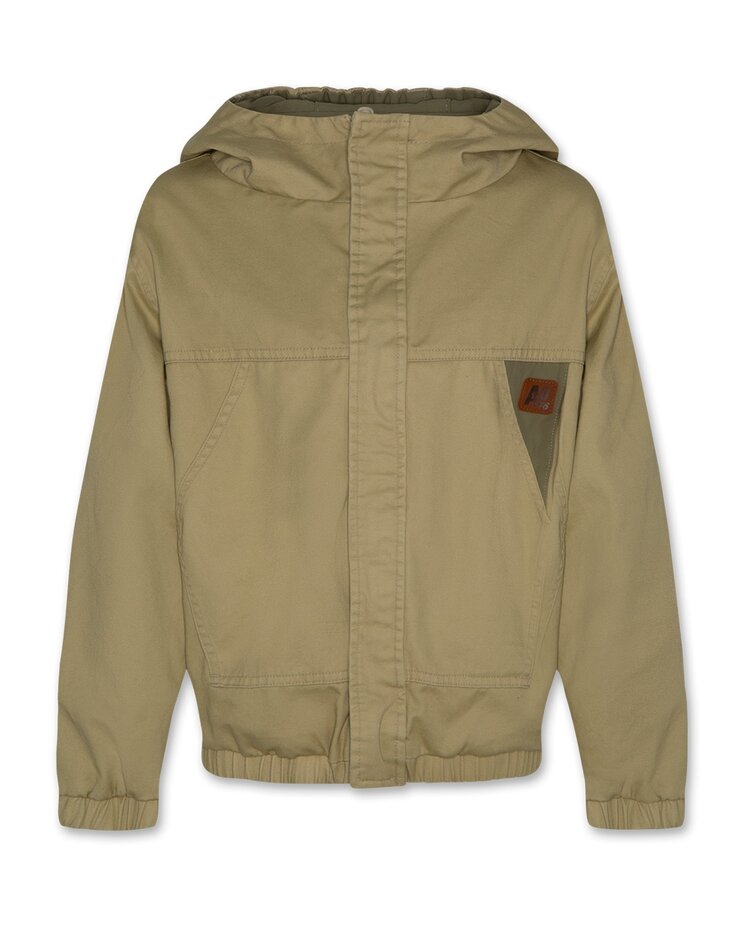 American Outfitters Frankie Reversible Jacket - Khaki