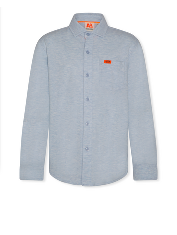 American Outfitters Dan Shirt OL - Heather Light Blue