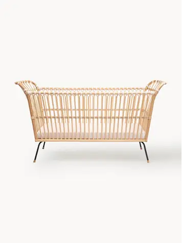 Bermbach Handcrafted Handgemaakt Babybedje Frederick incl. Matras