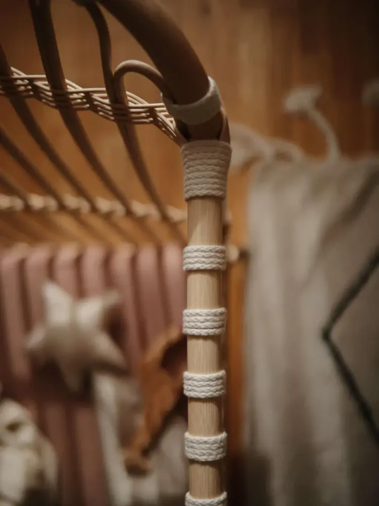 Bermbach Handcrafted Handgemaakt Babybedje Frederick incl. Matras