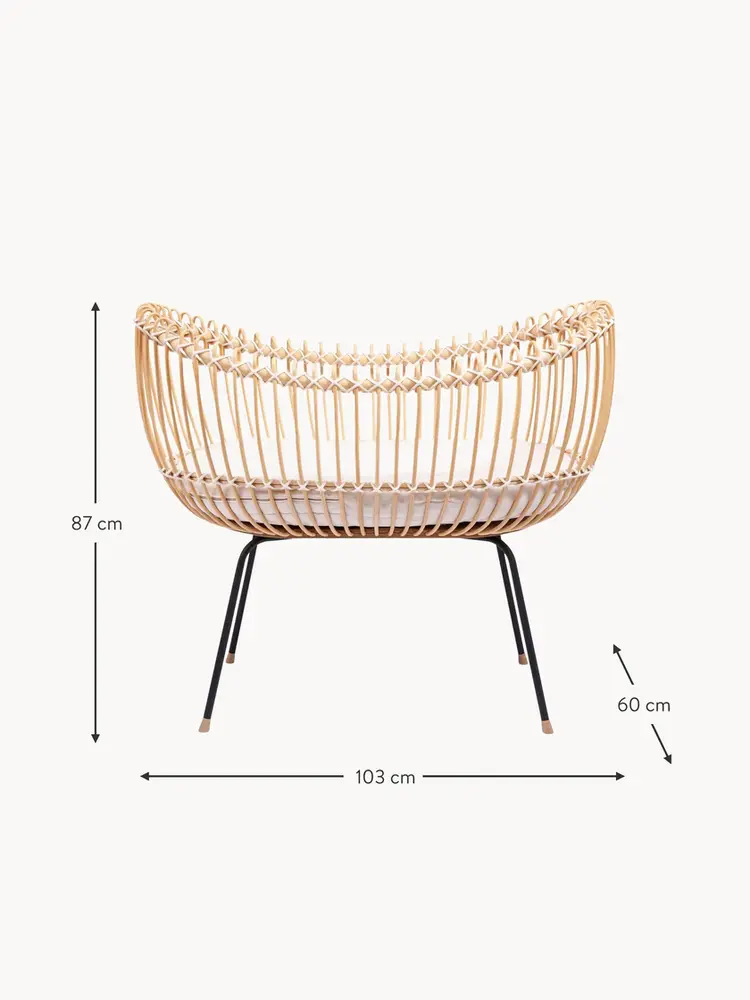 Bermbach Handcrafted Babybedje Lola incl Matras