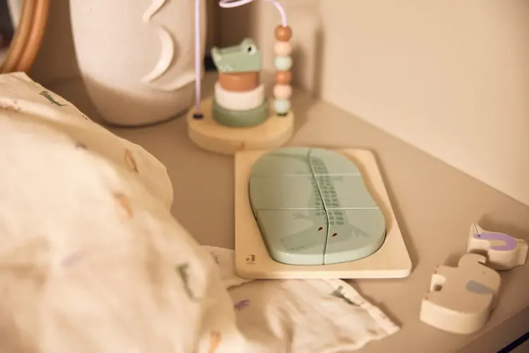 Jollein Houten Puzzel - Croco