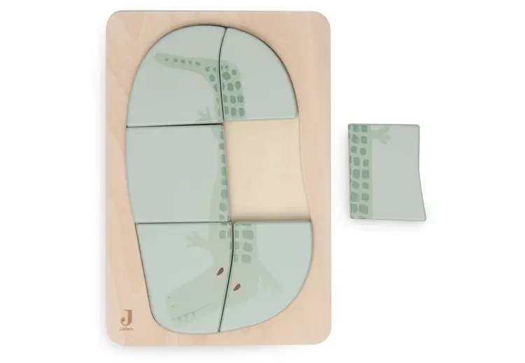 Jollein Houten Puzzel - Croco