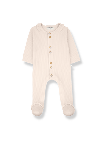1+ in the family Clareta Jumpsuit w. Feet - Blossom