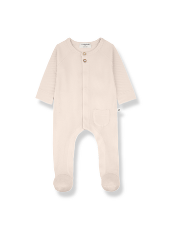 1+ in the family Pau Jumpsuit w. Feet - Blossom