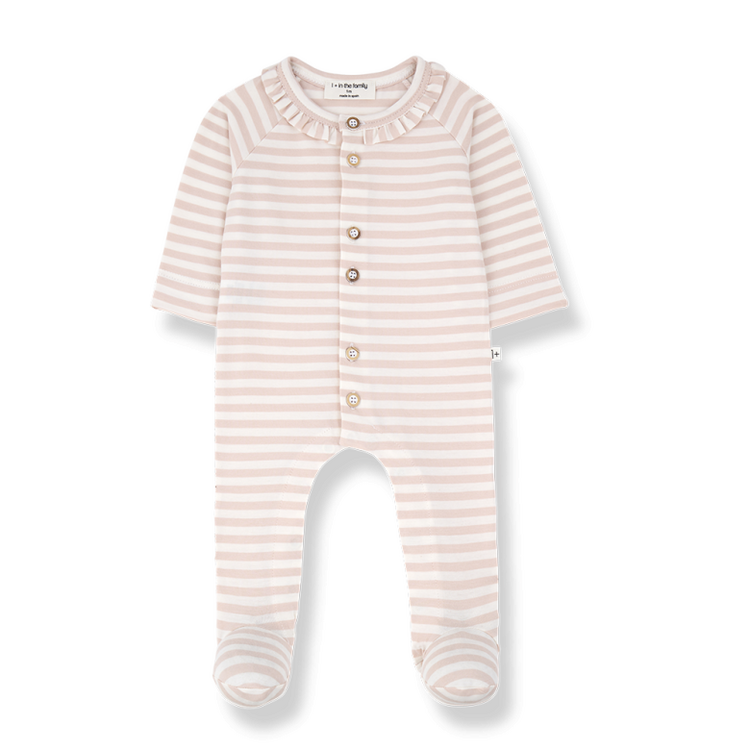 1+ in the family Camila Jumpsuit w. Feet - Blossom