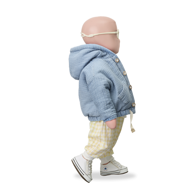 1+ in the family Imbros Hooded Jacket - Denim