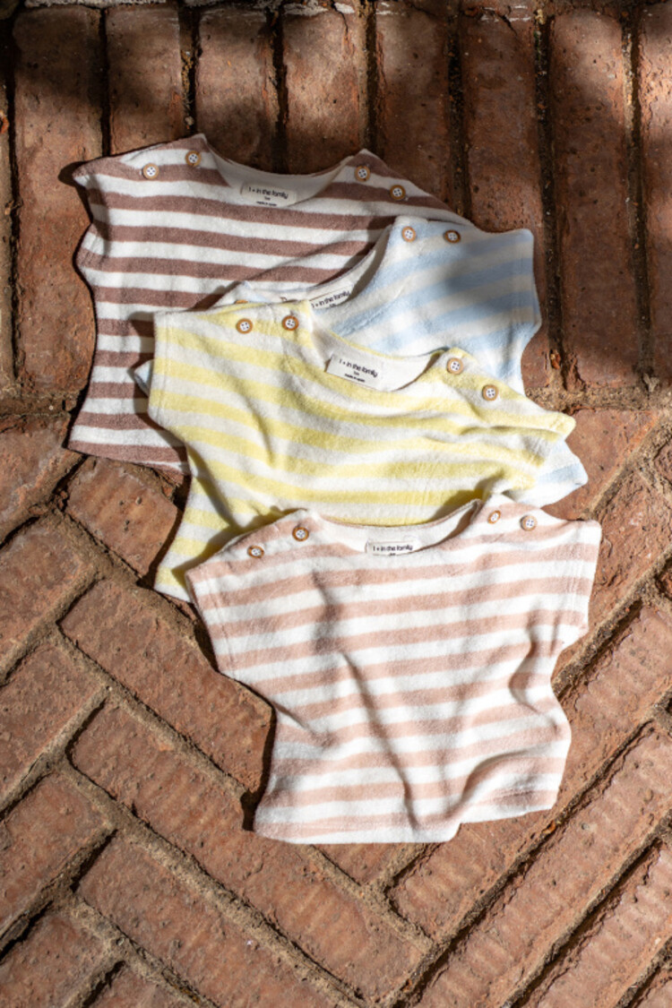 1+ in the family Kavala Striped T-shirt - Blossom