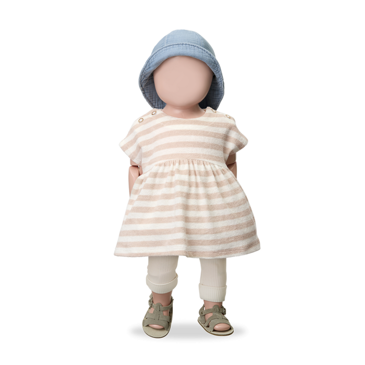 1+ in the family Macedonia Striped Dress - Blossom