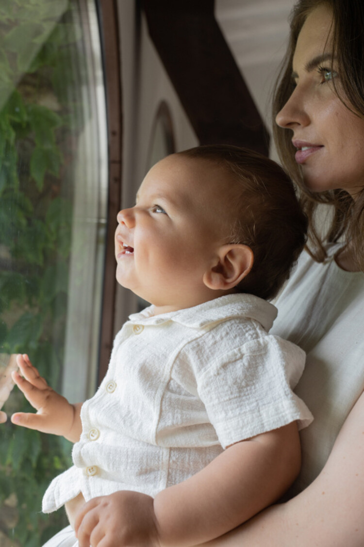 1+ in the family Jafre Shirt - Off-white