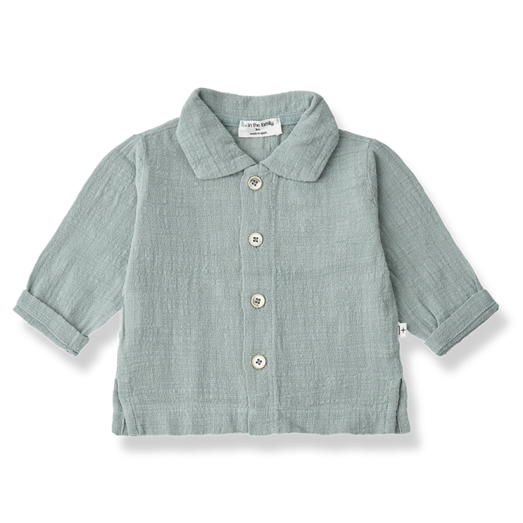 1+ in the family Jafre Shirt - Iceberg