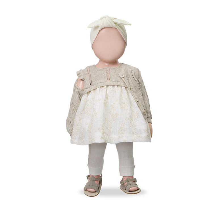 1+ in the family Saona Dress - Ecru