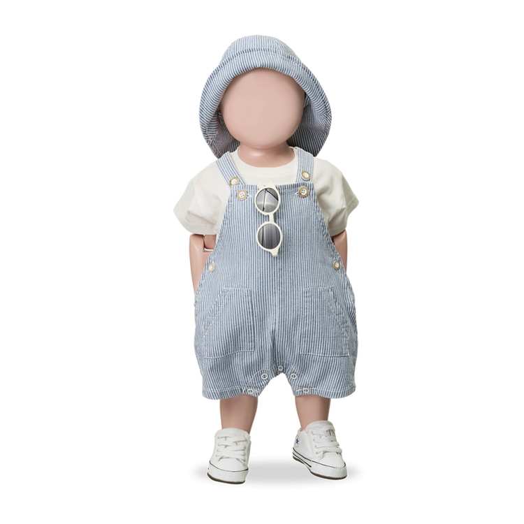 1+ in the family Talaeis Romper - Denim