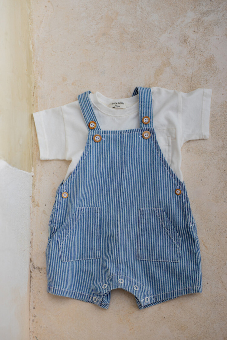 1+ in the family Talaeis Romper - Denim