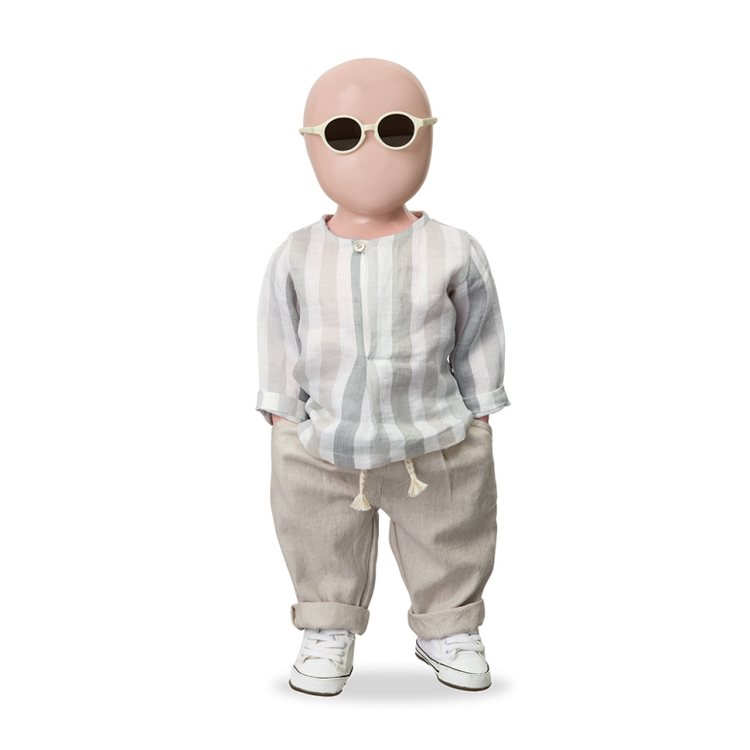 1+ in the family Castell Pants - Beige