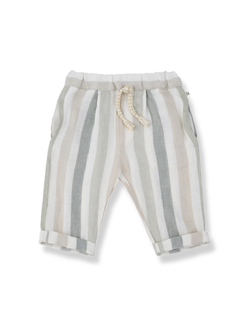 1+ in the family Regencos Striped Pants - Beige
