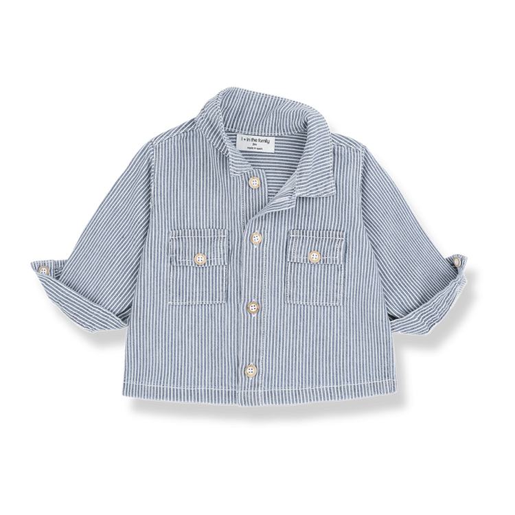 1+ in the family Arta LS Shirt - Denim