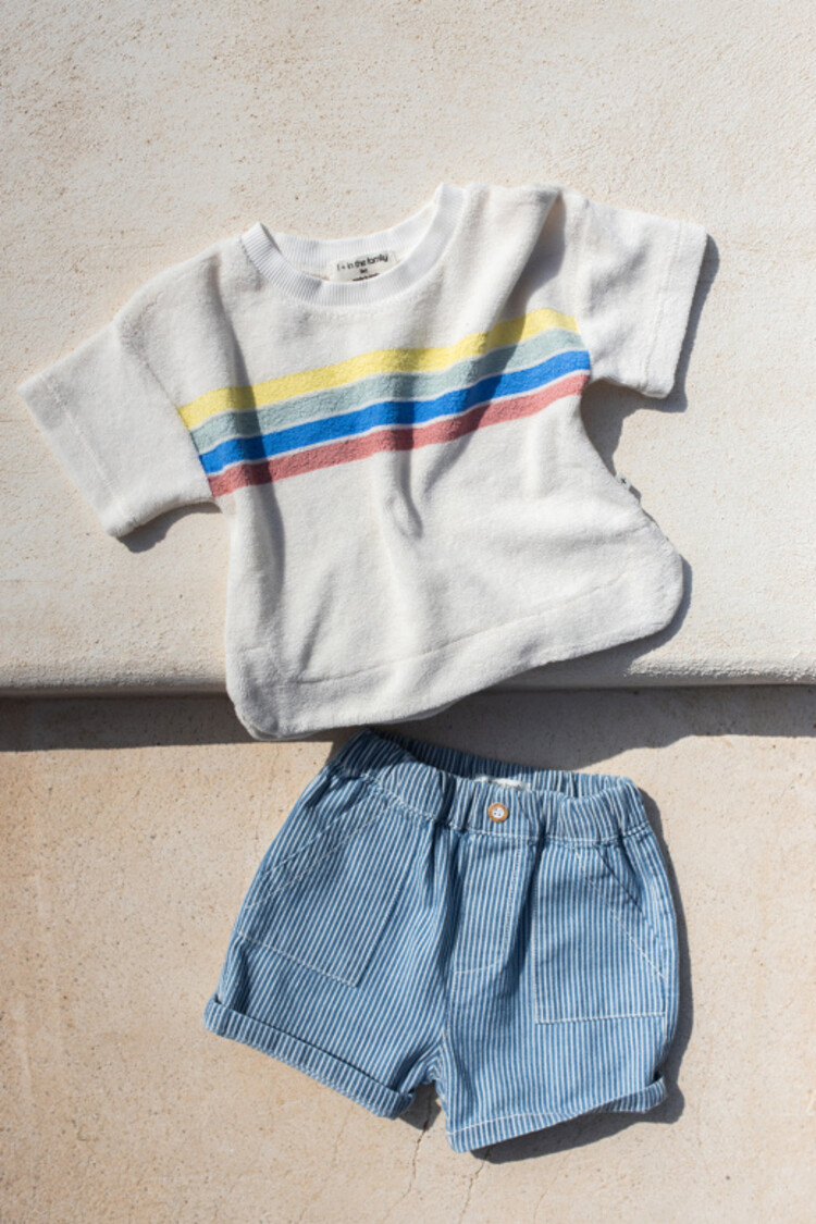 1+ in the family Andratx Shorts - Denim