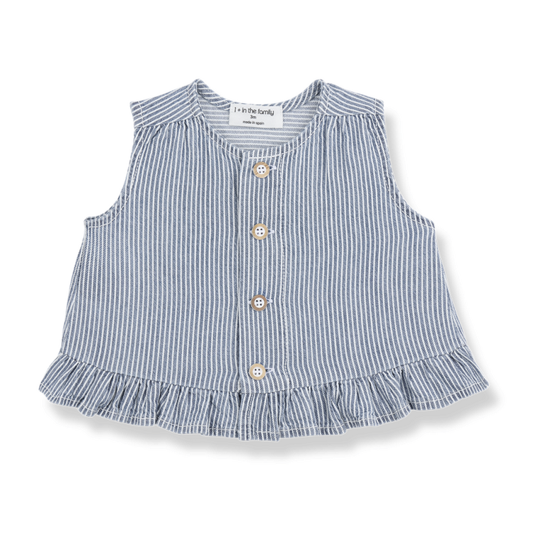 1+ in the family Alcudia Blouse - Denim