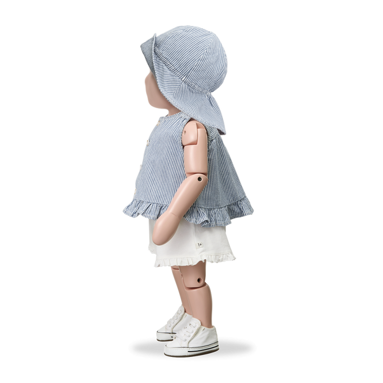 1+ in the family Alcudia Blouse - Denim