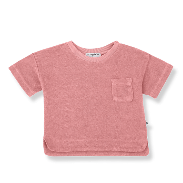 1+ in the family Manacor s.Sleeve T-shirt - Strawberry