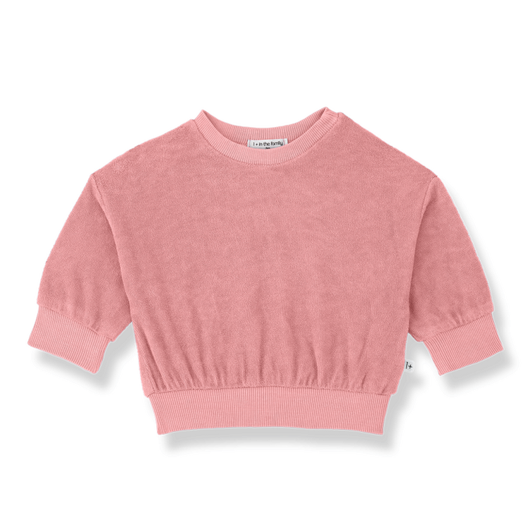 1+ in the family Mercadal Sweater - Strawberry