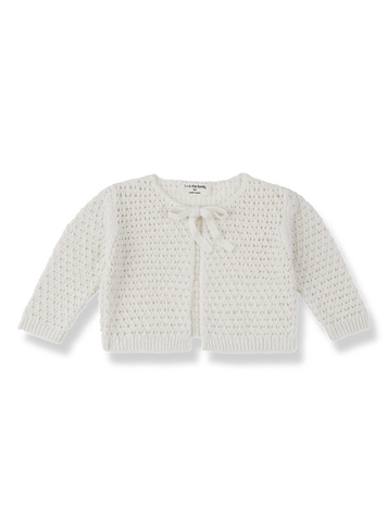 1+ in the family Fontanilles Cardigan - Ecru