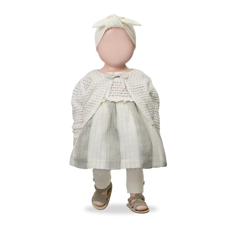 1+ in the family Fontanilles Cardigan - Ecru