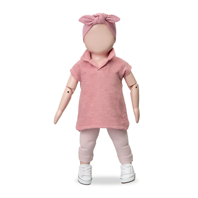 1+ in the family Valldemosa Dress - Strawberry