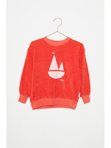 Weekend House Kids Boat Shape Sweatshirt - Fresa