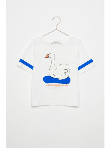 Weekend House Kids Swan T-shirt - White