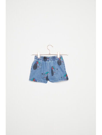 Weekend House Kids Happy Dog Bermuda - Denim