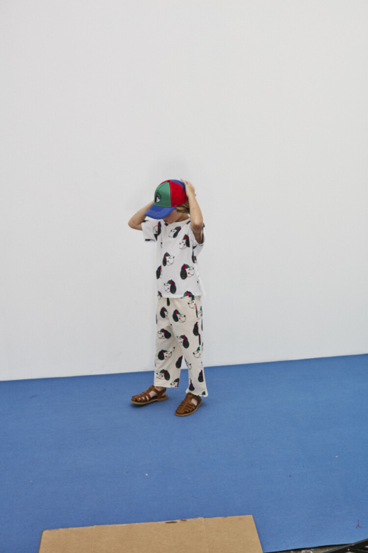 Weekend House Kids Happy Dog All Over T-shirt - White