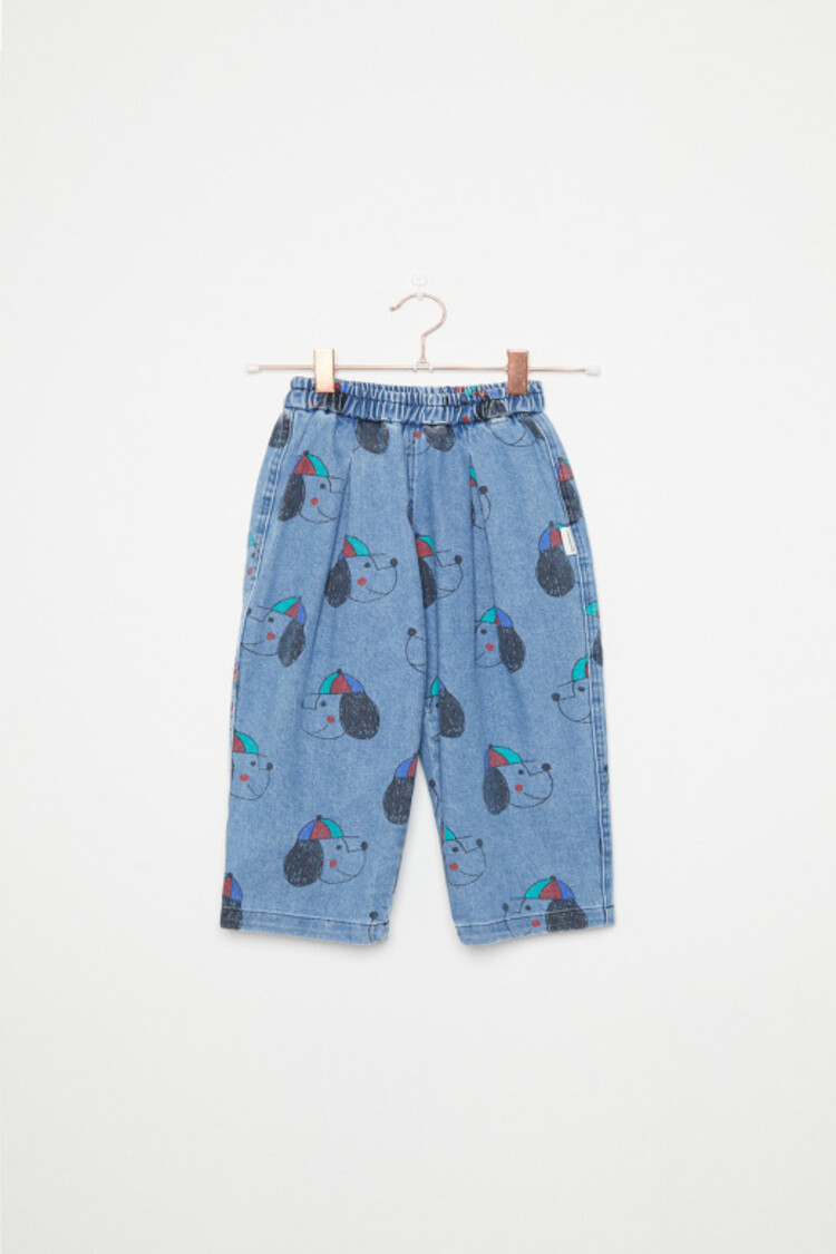 Weekend House Kids Happy Dog Baby Pants - Denim