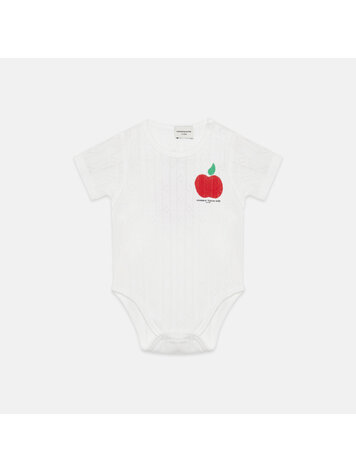 Weekend House Kids Apple Shape Baby Body - White