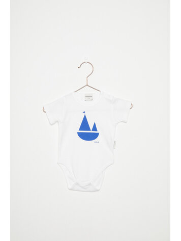 Weekend House Kids Boat Shape Baby Body - White