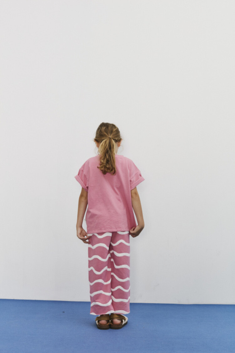 Weekend House Kids Cloud Shape T-shirt - Pink