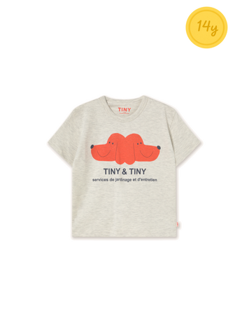 Tiny Cottons Tiny&Tiny Graphic Tee - Grey