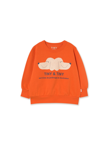 Tiny Cottons Tiny&Tiny Graphic Sweatshirt - Orange