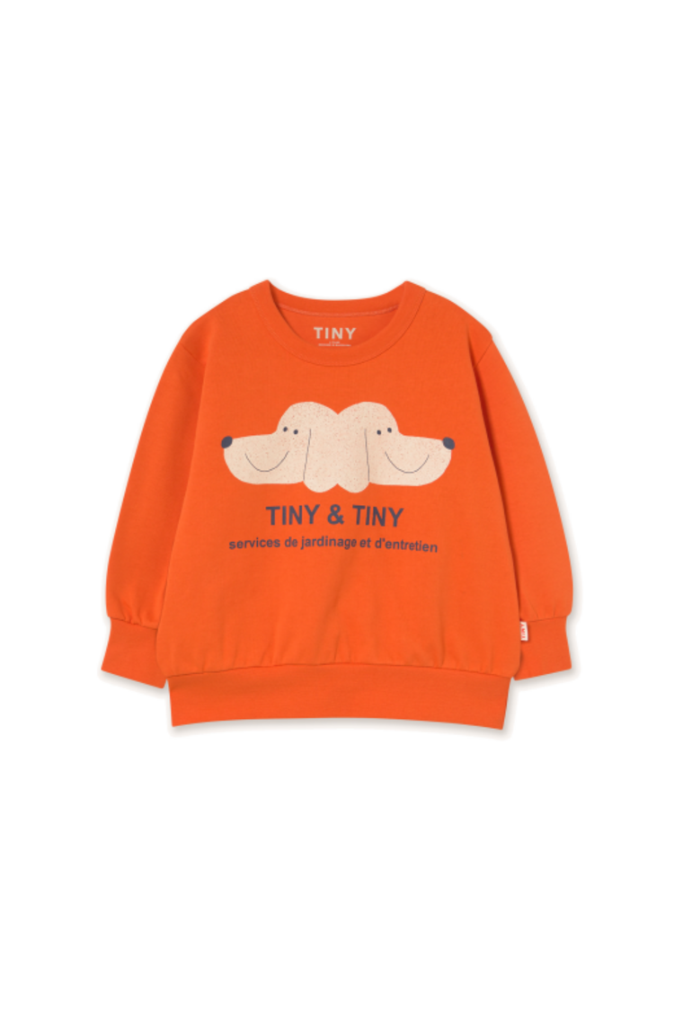 Tiny Cottons Tiny&Tiny Graphic Sweatshirt - Orange