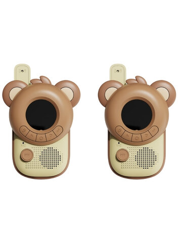 The Zoo Family Zoo Walkie Talkie - Bear/Bear