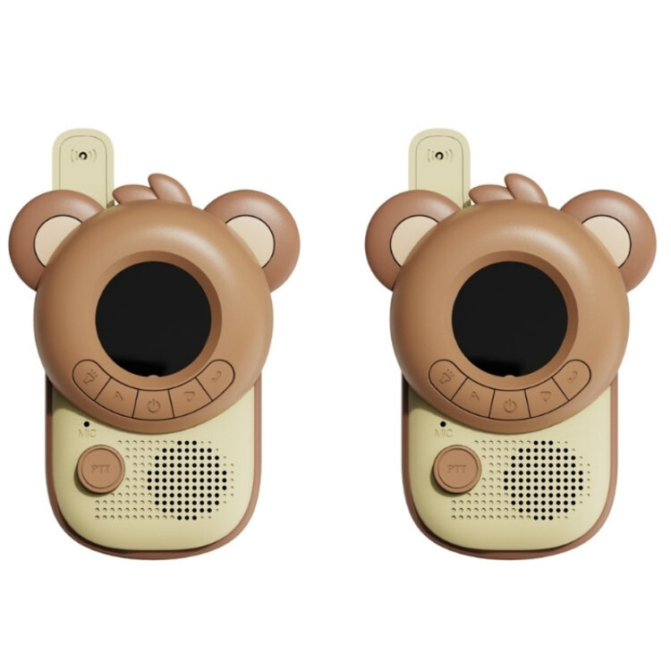 The Zoo Family Zoo Walkie Talkie - Bear/Bear
