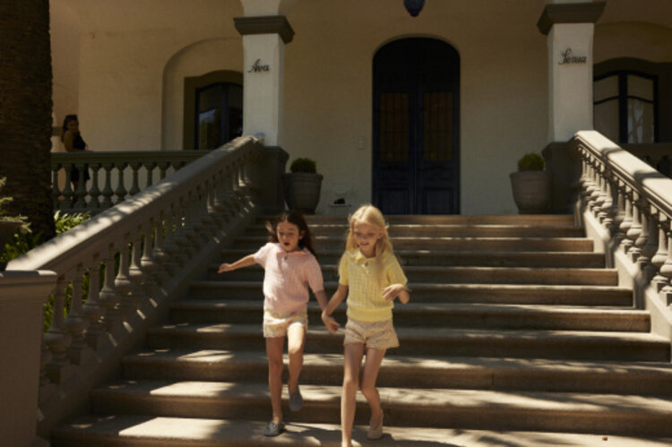 Bebe Organic Anais Crochet Short - Natural Crochet