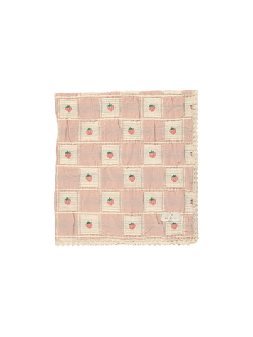 Bebe Organic Strawberry Blanket - Summer Strawberry