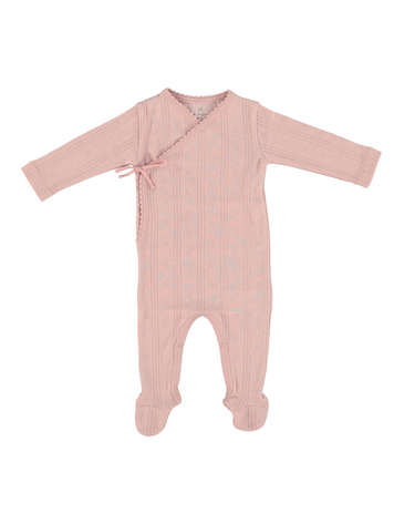 Bebe Organic Bebe Wrap Overall - Blush