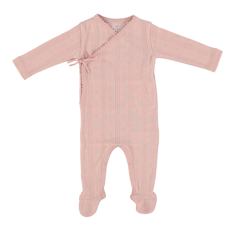 Bebe Organic Bebe Wrap Overall - Blush