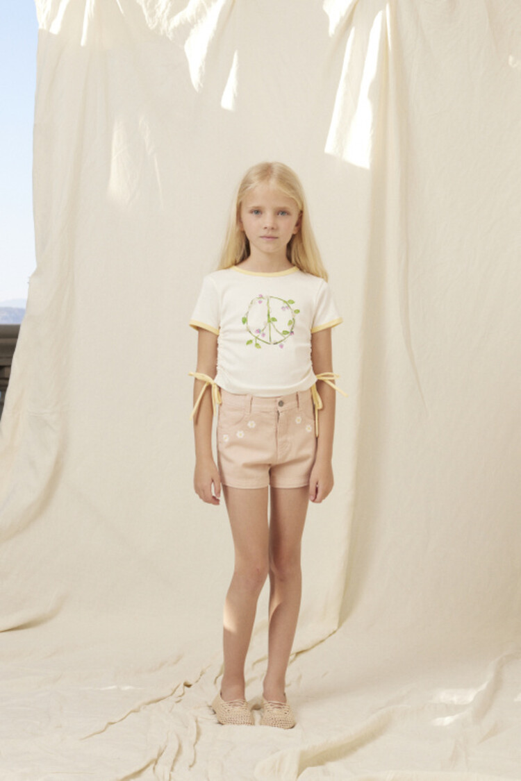 Bebe Organic Mara Shorts - Shell Pink