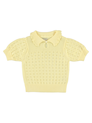 Bebe Organic Summer Sweater - Summer Butter Yellow